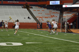 Riley Donahue had a team-high four goals to carry Syracuse to victory.
