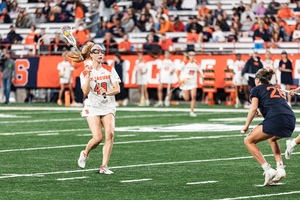 Against No. 9 Virginia, senior Maddy Baxter tallied a career-high five goals to lead Syracuse to a 15-14 victory.