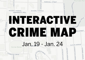 Check out the crimes that happened near campus in the past week.