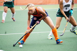 Carolin Hoffmann has scored five goals, but the freshman forward has also excelled defensively for No. 7 Syracuse.