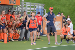 Syracuse head coach Ange Bradley said Connecticut and Syracuse were statistically even after Sunday's game. 