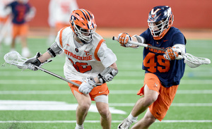 Brendan Curry (pictured) and Jakob Phaup won ACC offensive and defensive player of the week awards after Syracuse's win over UVA.