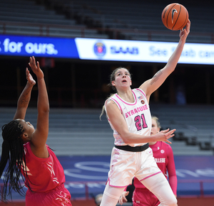 Emily Engstler worked out daily for four months during the offseason to refine her game for the upcoming season.