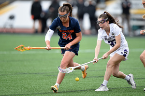 Emma Tyrrell played in all 21 games for the Orange last year, scoring 42 goals and 43 draw controls.