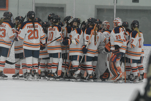 Syracuse's weekend series against Mercyhurst is postponed to a later date because of inclement weather.