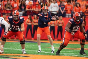 Syracuse bounced back from its loss to Stanford with a 42-14 win over Holy Cross.