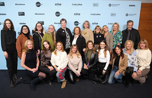 For her documentary ‘The Librarians,’ Kim A. Snyder (center) interviewed librarians from around the country about their fight to keep banned books on the shelves.