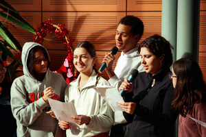 This week, The Department of Languages, Literatures and Linguistics is hosting its annual Valentine's Day celebration. The event celebrates world poetry and invites students to perform their favorite poem or song.
