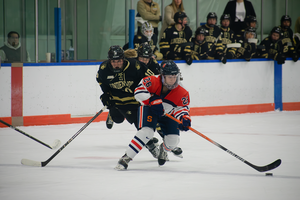 Peyton Armstrong was named AHA Rookie of the Week after her game-winning goal versus Robert Morris Saturday.