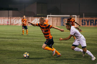 Adnan Bakalovic entered off the bench as a wingback. 