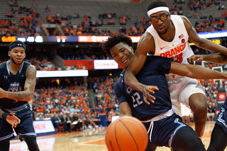 Chukwu picked up two quick fouls and spent the majority of the first half on the bench.