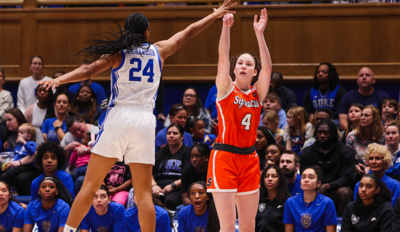 Unbalanced scoring hinders SU in lopsided defeat to No. 11 Duke